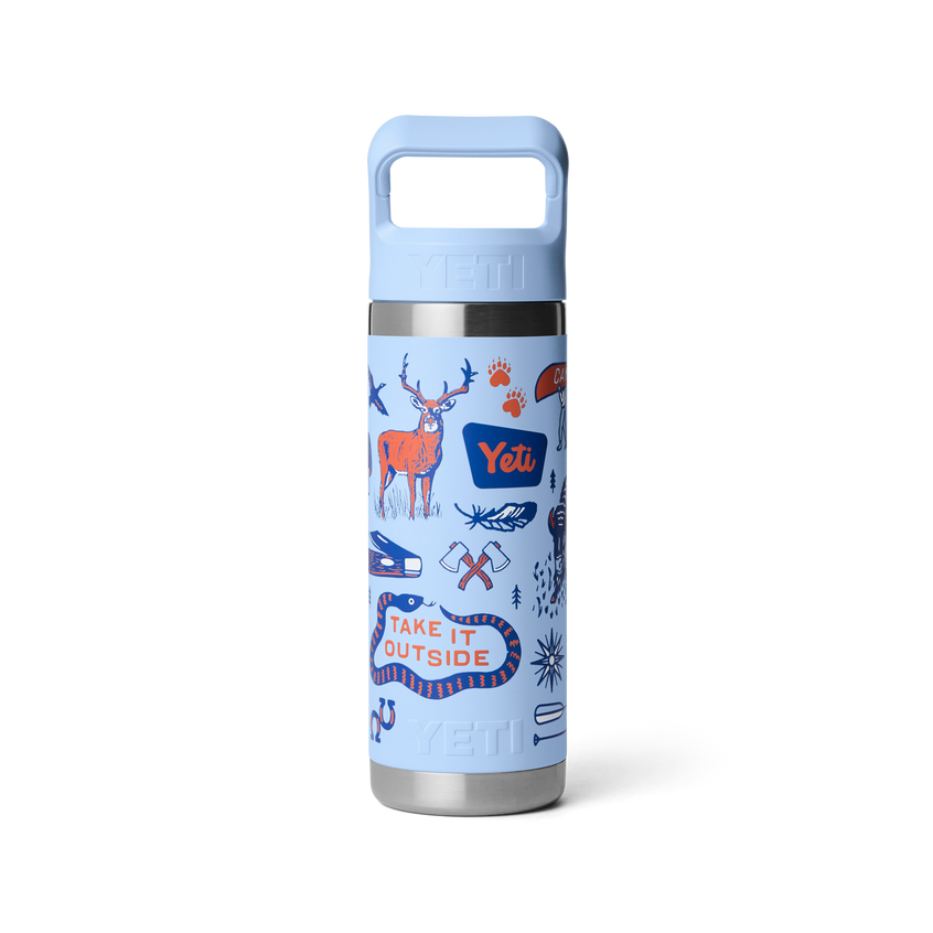 Rambler® 18 oz (532 ml) Straw Bottle Big Sky Summer Camp