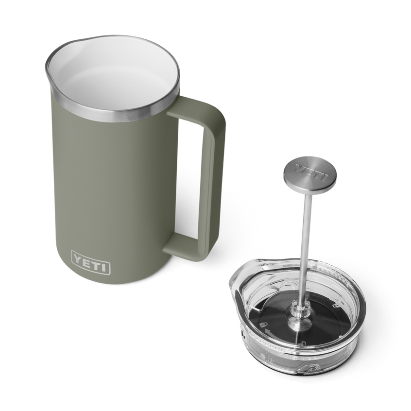 YETI Rambler® 34 oz (1 L) French Press Pampa Green
