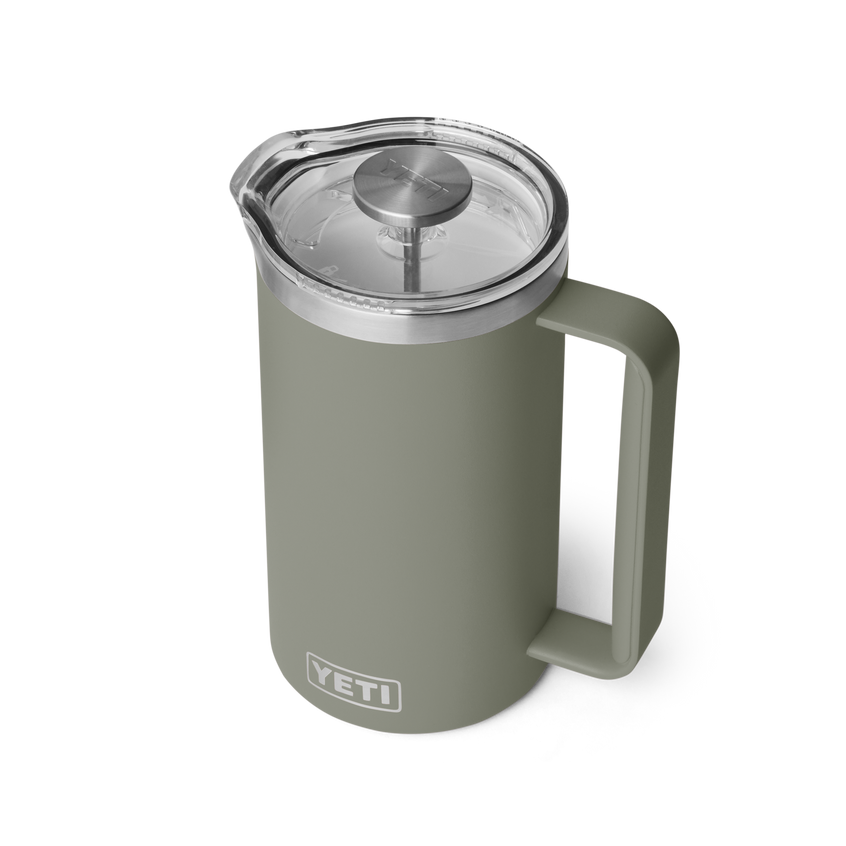 YETI Rambler® 34 oz (1 L) French Press Pampa Green