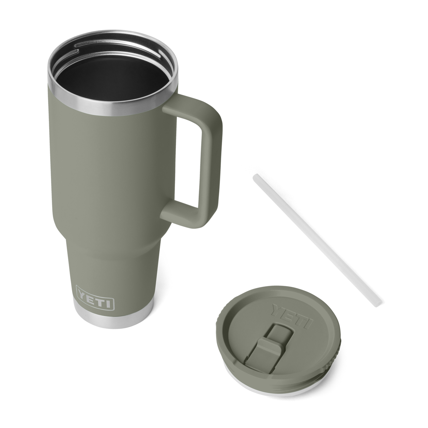 Rambler® 40 oz (1.1 L) Travel Straw Mug Pampa Green