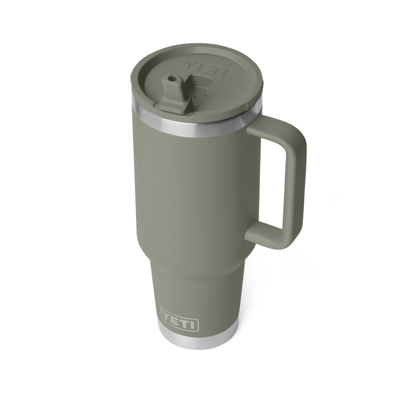 Rambler® 40 oz (1.1 L) Travel Straw Mug Pampa Green