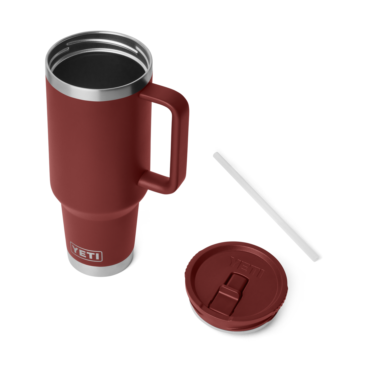 Rambler® 40 oz (1.1 L) Travel Straw Mug Stag Red