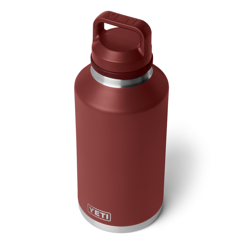 YETI Rambler® 64 oz (1.9 L) Bottle With Chug Cap Stag Red