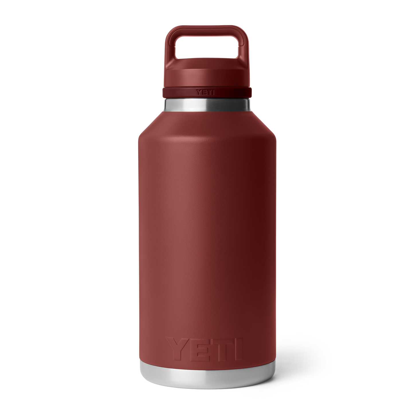 YETI Rambler® 64 oz (1.9 L) Bottle With Chug Cap Stag Red