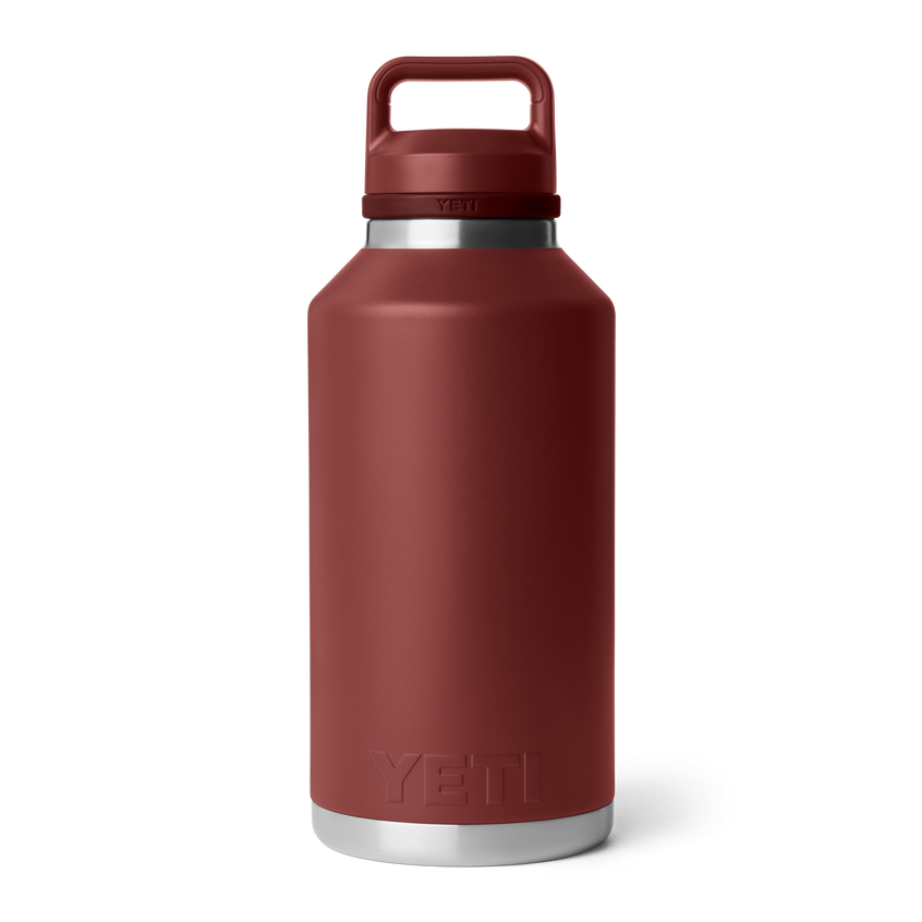 YETI Rambler® 64 oz (1.9 L) Bottle With Chug Cap Stag Red