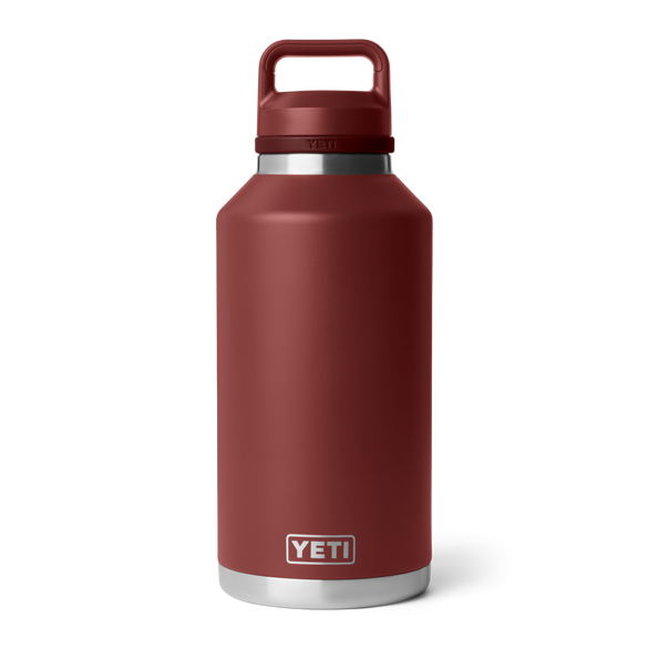 YETI Rambler® 64 oz (1.9 L) Bottle With Chug Cap Stag Red