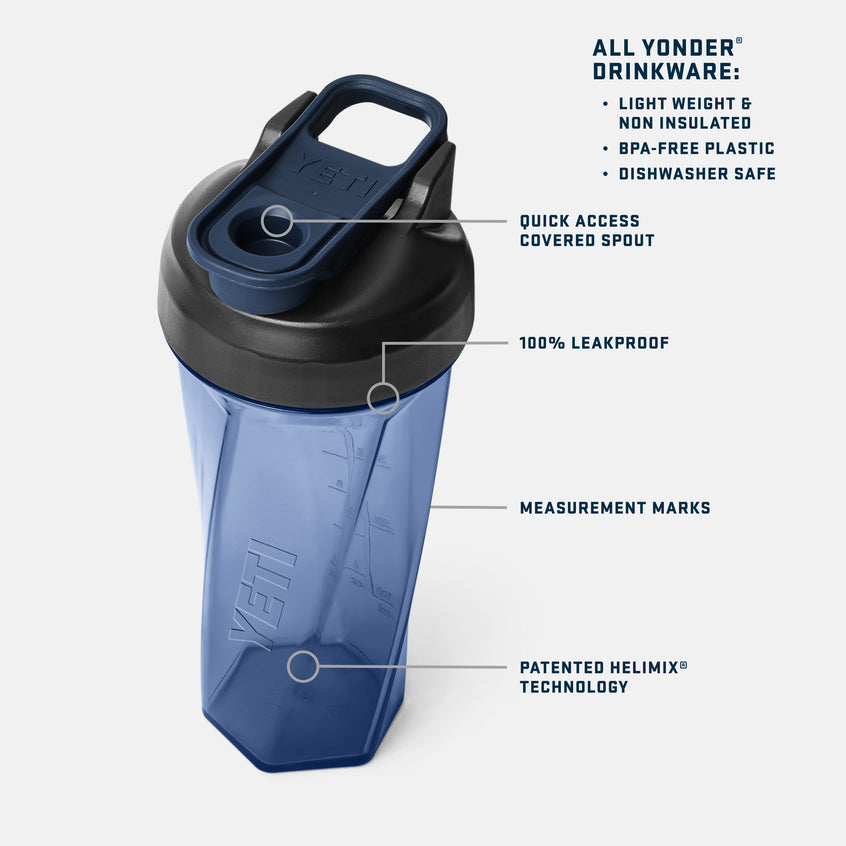 Yonder® 27 oz (798 ml) Shaker Bottle Tropical Pink