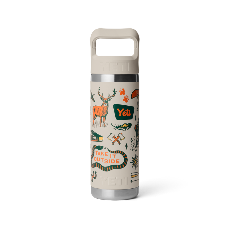 Rambler® 18 oz (532 ml) Straw Bottle Cape Summer Camp