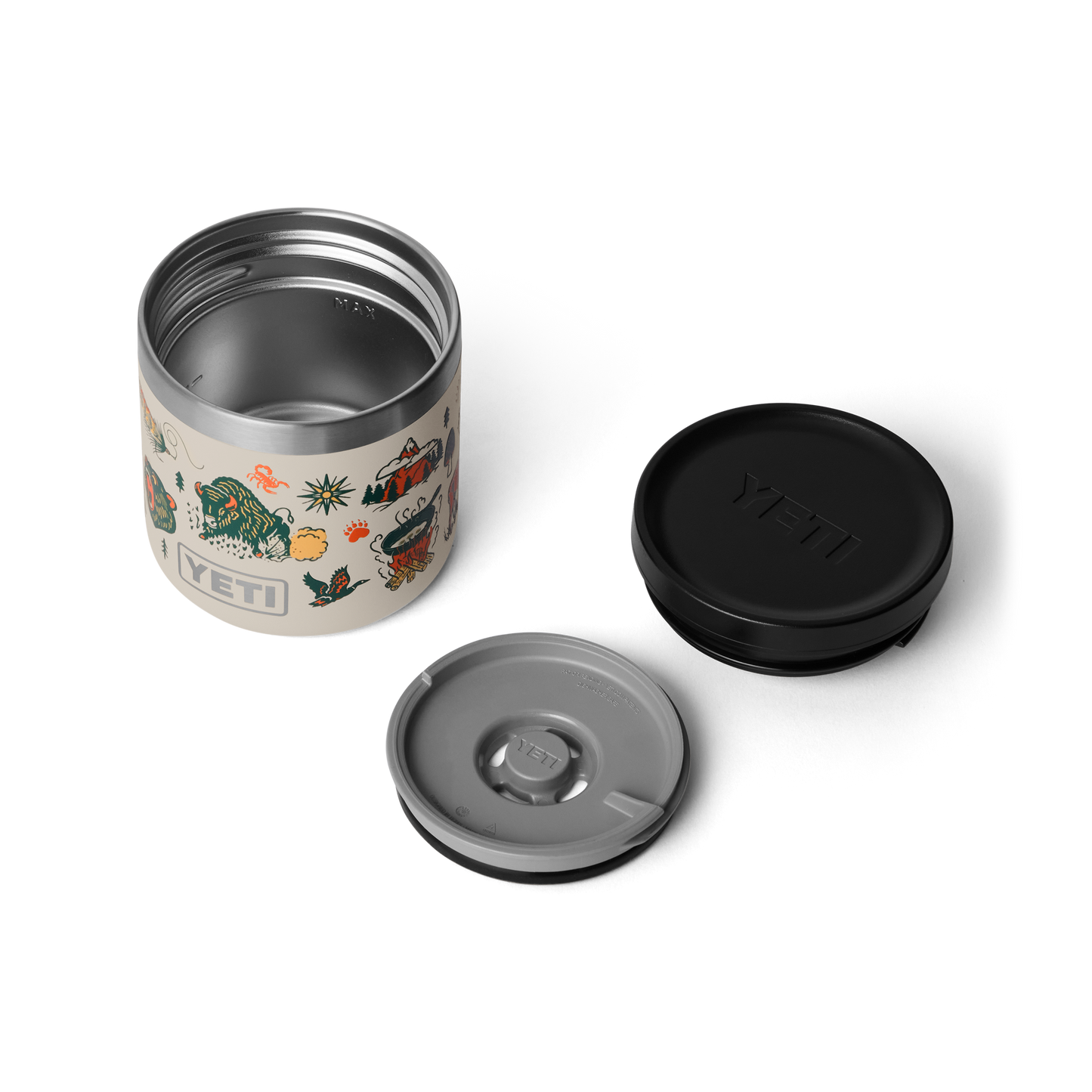 Rambler® 8 oz (237 ml) Insulated Food Jar Cape Summer Camp