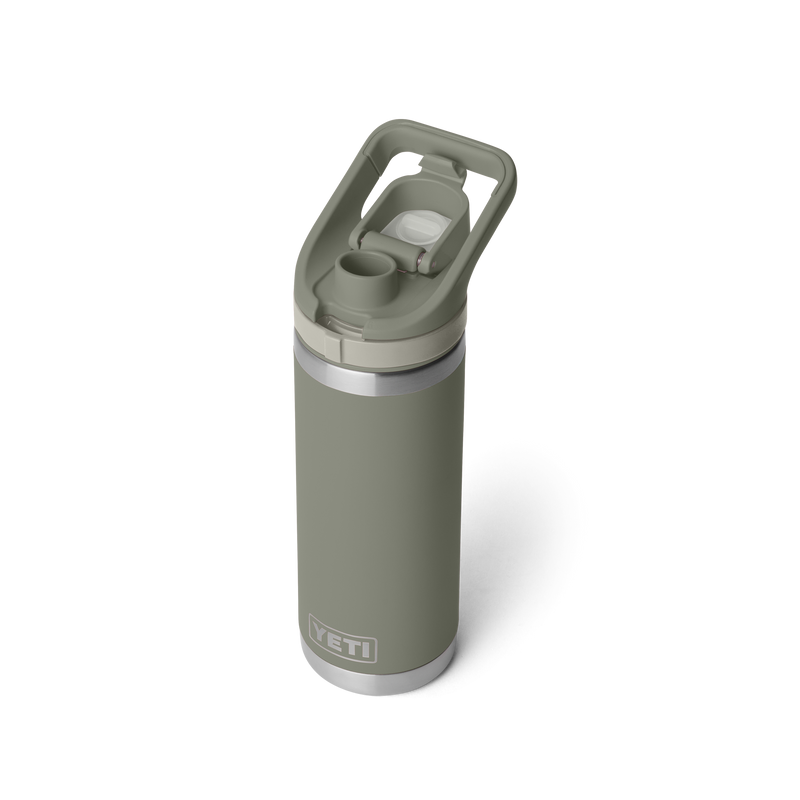 Rambler® 18 oz (532 ml) Bottle With Flip Chug Cap Pampa Green