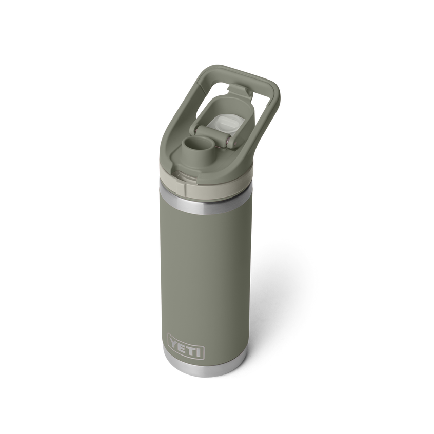 Rambler® 18 oz (532 ml) Bottle With Flip Chug Cap Pampa Green