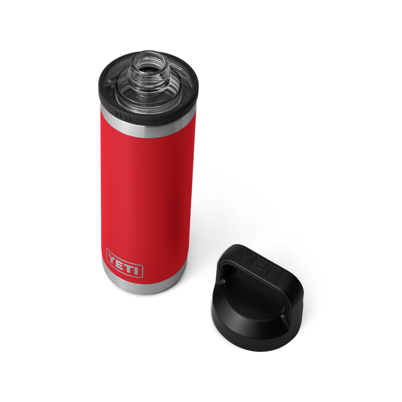 YETI Rambler® 18 oz (532 ml) Bottle With Chug Cap Rescue Red