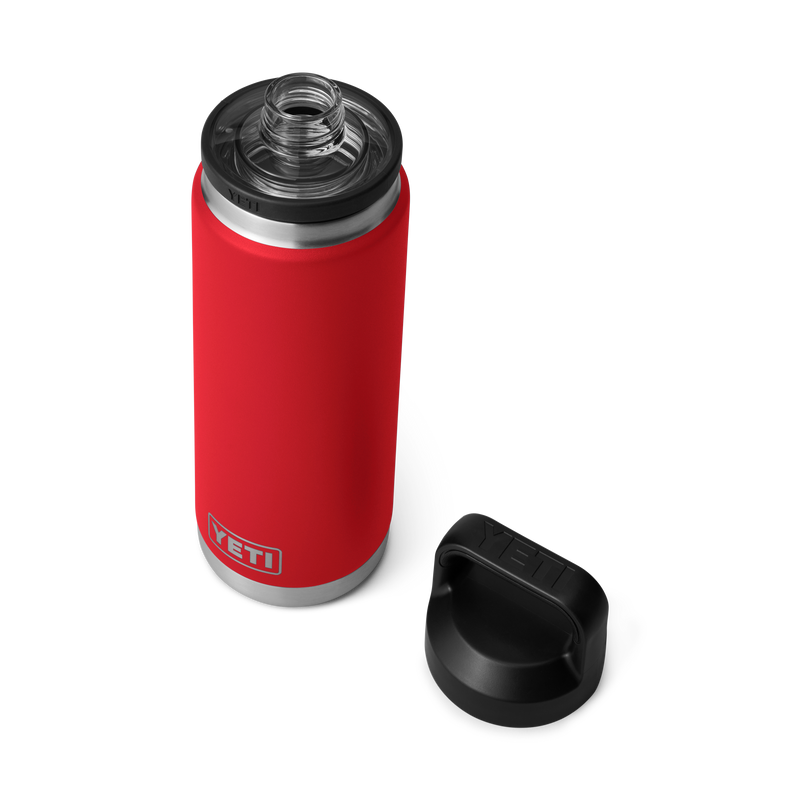 YETI Rambler® 26 oz (769 ml) Bottle With Chug Cap Rescue Red