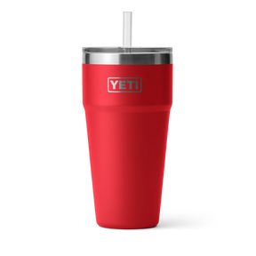 YETI 26 oz (769ml) Straw Stackable Cup Rescue Red