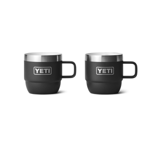 YETI Rambler® 6 oz (177 ml) Stackable Mugs Black