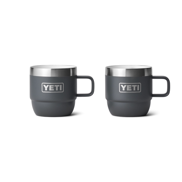 YETI Rambler® 6 oz (177 ml) Stackable Mugs Charcoal