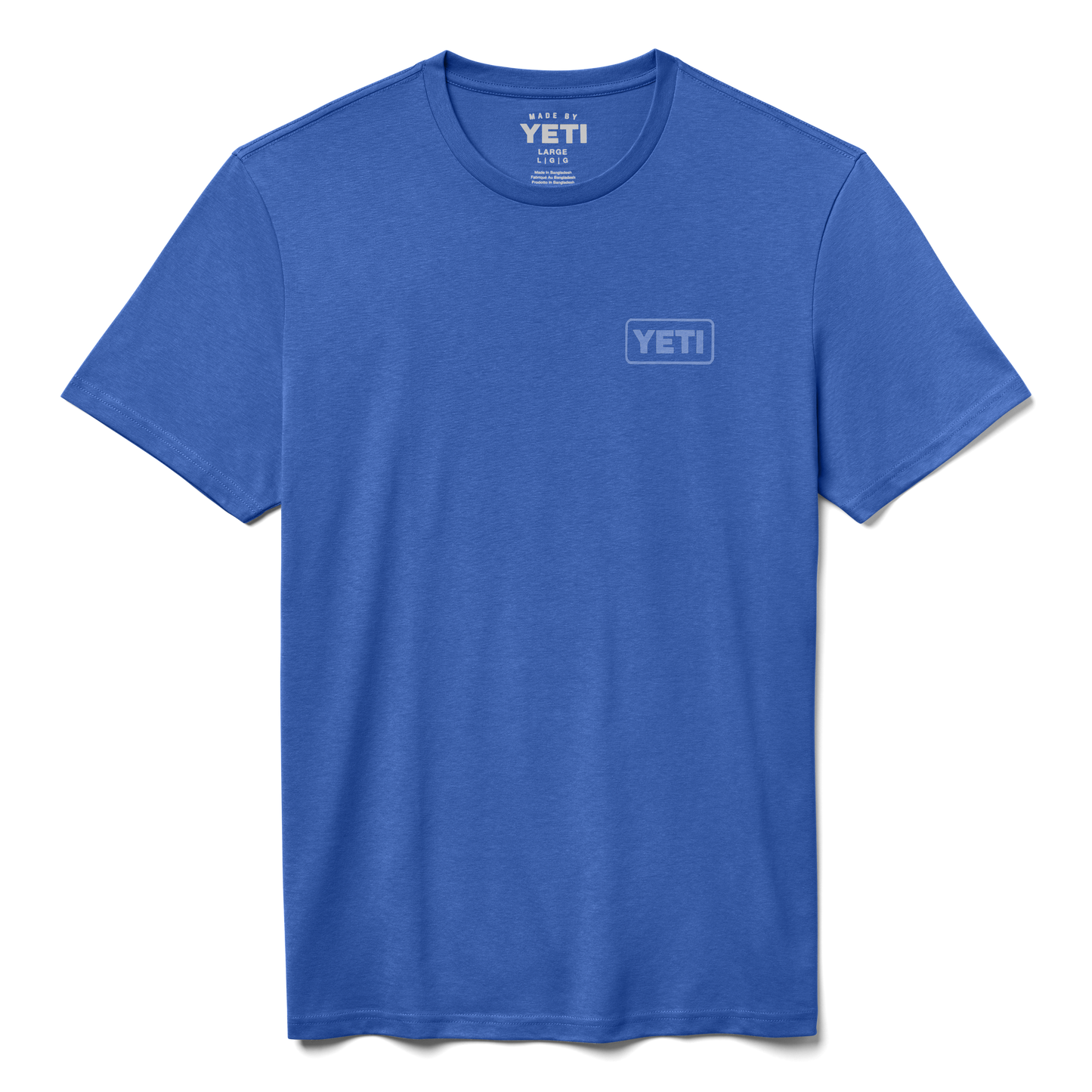 YETI Built For The Wild Short Sleeve T-Shirt Cobalt