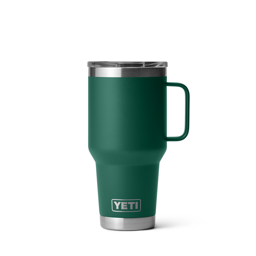 YETI Rambler® 30 oz (887 ml) Travel Mug Black Forest Green