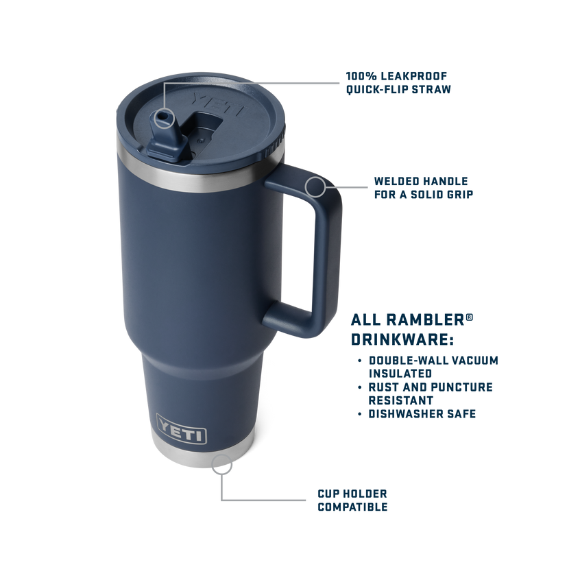 Rambler® 40 oz (1.1L) Travel Straw Mug Ridgeline