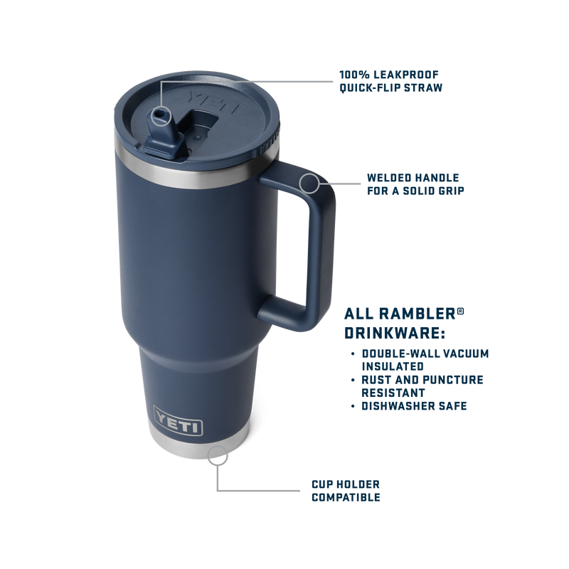 Rambler® 40 oz (1.1L) Travel Straw Mug Venom