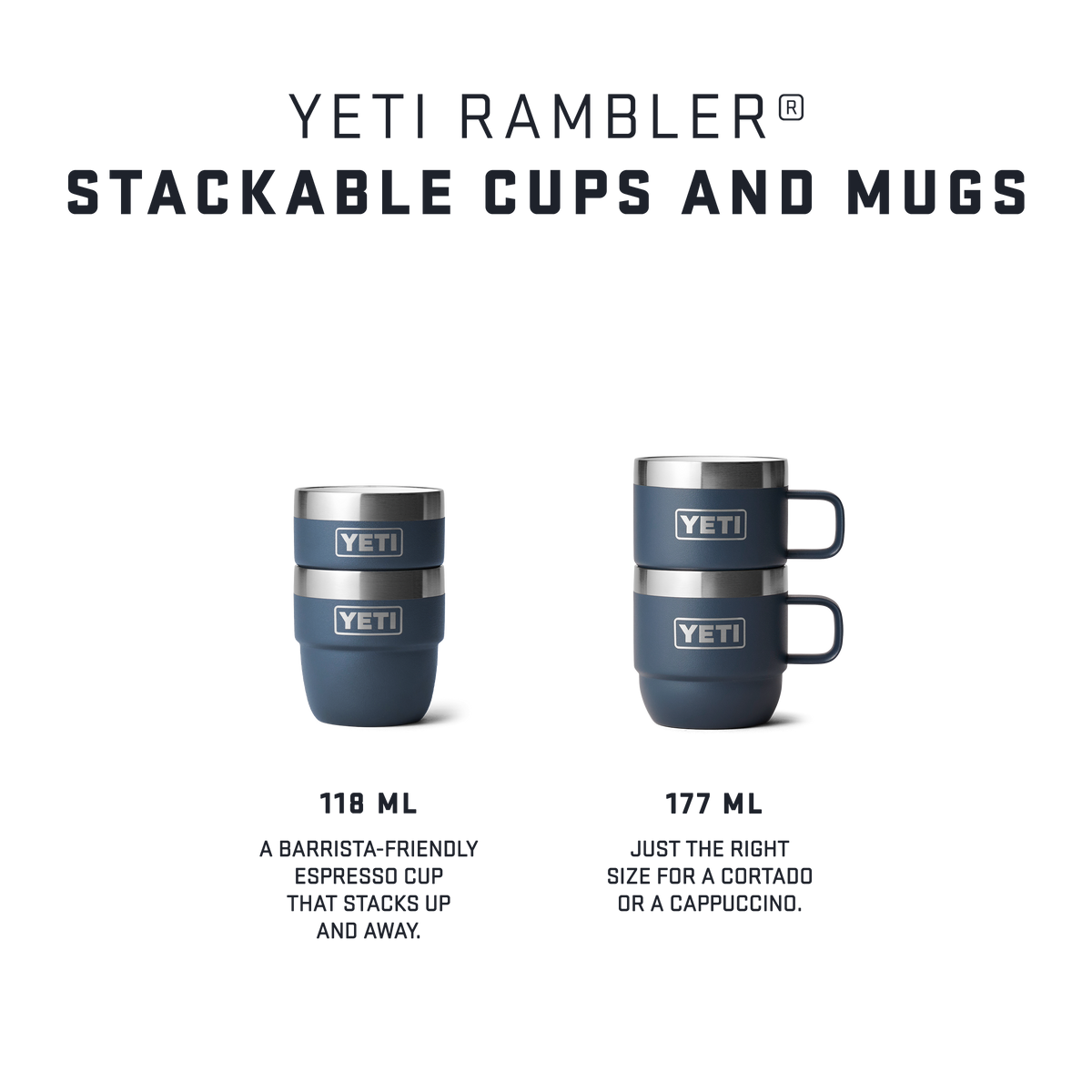 YETI Rambler® 4 oz (118 ml) Stackable Cups Tahini