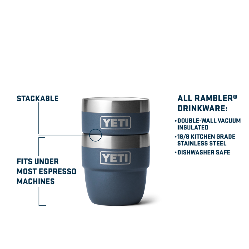 YETI Rambler® 4 oz (118 ml) Stackable Cups Pampa Green
