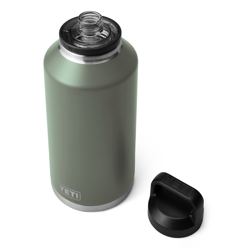 YETI Rambler® 64 oz (1.9L) Bottle With Chug Cap Camp Green