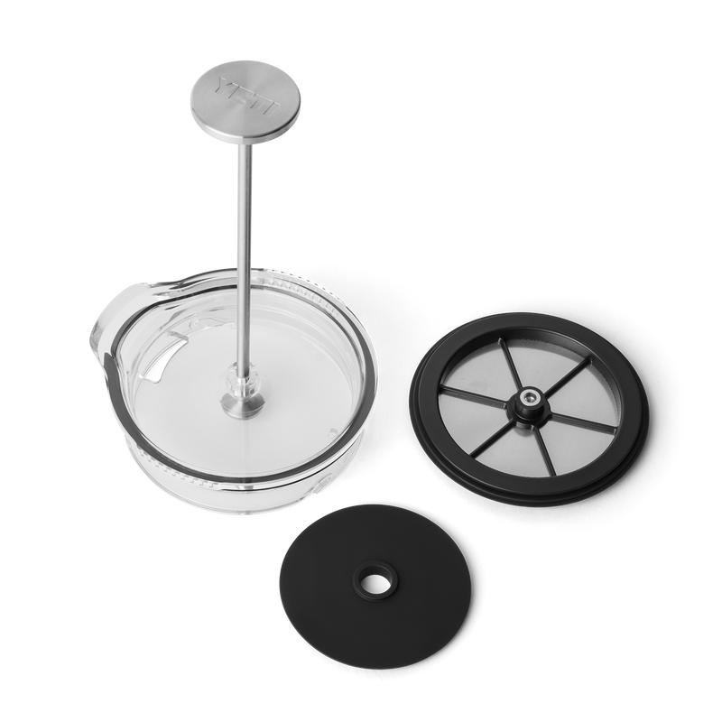 Rambler® Twist-to-lock 64 oz French Press™ Lid Clear