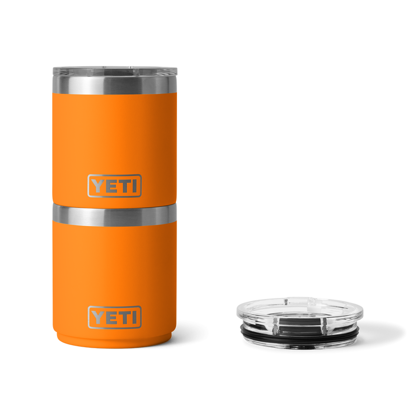 Rambler® 10 oz (295 ml) Stackable Lowball King Crab Orange
