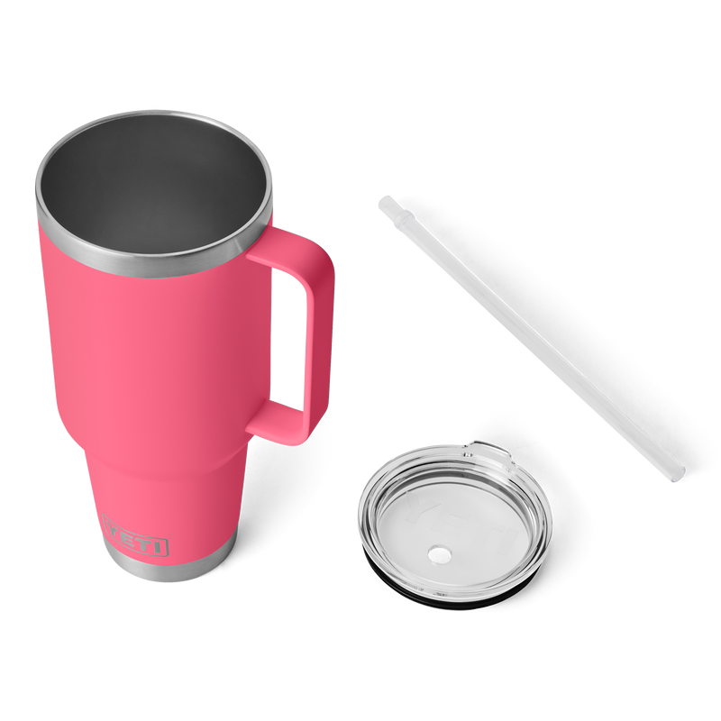 YETI Rambler® 42 oz (1.2L) Straw Mug Tropical Pink