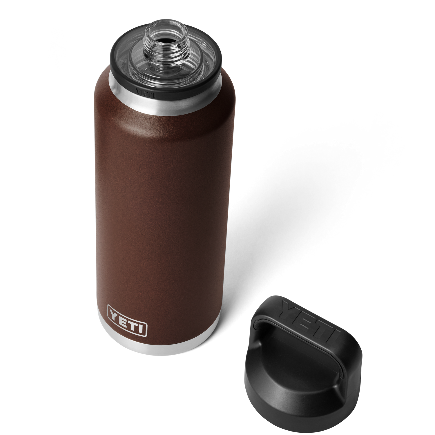 YETI Rambler® 46 oz (1.4 L) Bottle With Chug Cap Wetlands Brown