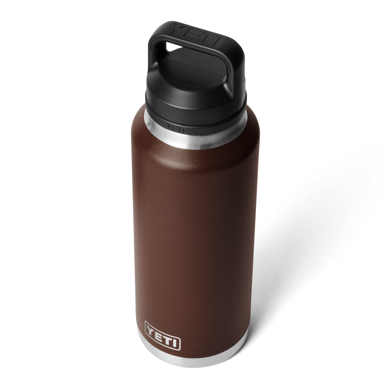 YETI Rambler® 46 oz (1.4L) Bottle With Chug Cap Wetlands Brown