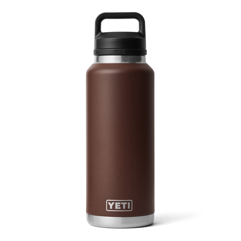 YETI Rambler® 46 oz (1.4L) Bottle With Chug Cap Wetlands Brown