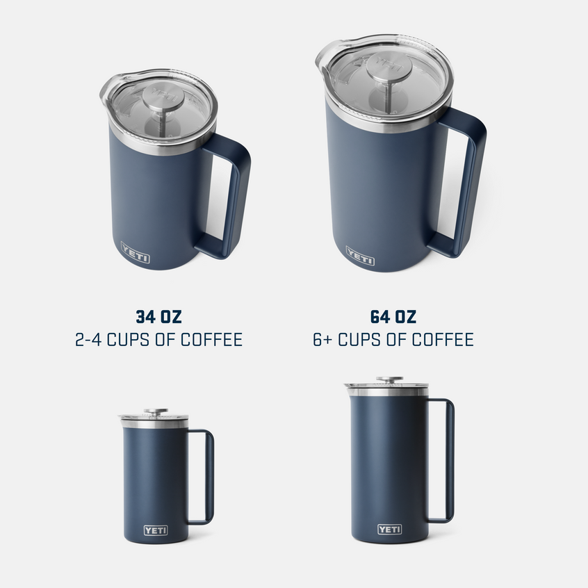YETI Rambler® 34 oz (1 L) French Press Pampa Green