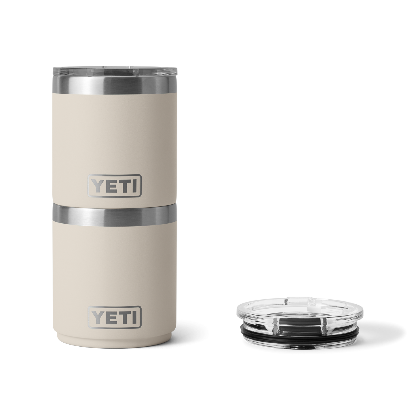 YETI 10 oz Stackable Lowball with Magslider™ lid Cape Taupe