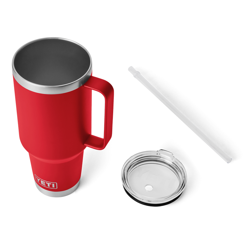 YETI Rambler® 42 oz (1.2L) Straw Mug Rescue Red