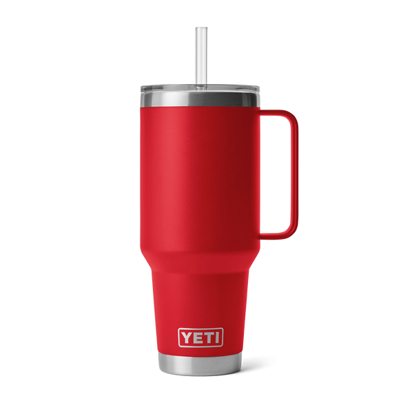 YETI Rambler® 42 oz (1.2 L) Straw Mug Rescue Red