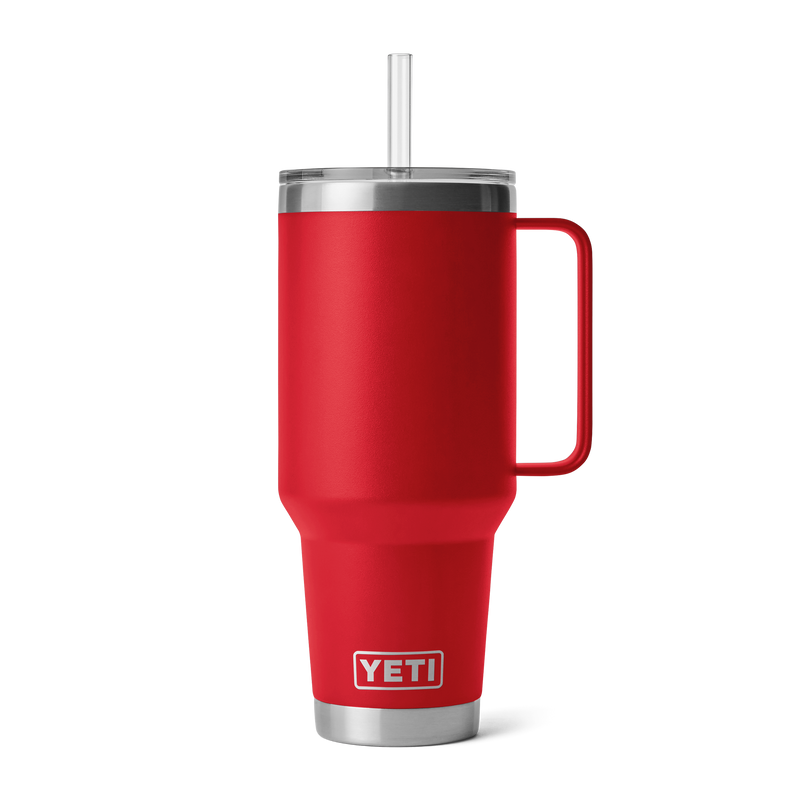 YETI Rambler® 42 oz (1.2L) Straw Mug Rescue Red