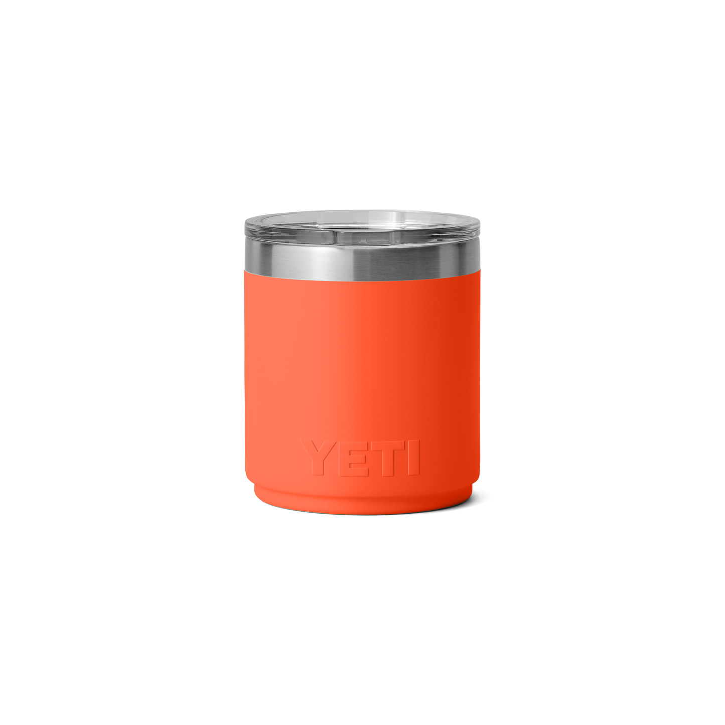 Rambler® 10 oz Stackable Lowball with Magslider™ lid Papaya