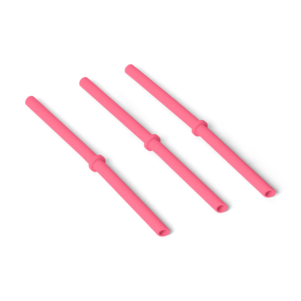 Rambler® S/M Silicone Straw Pack Tropical Pink