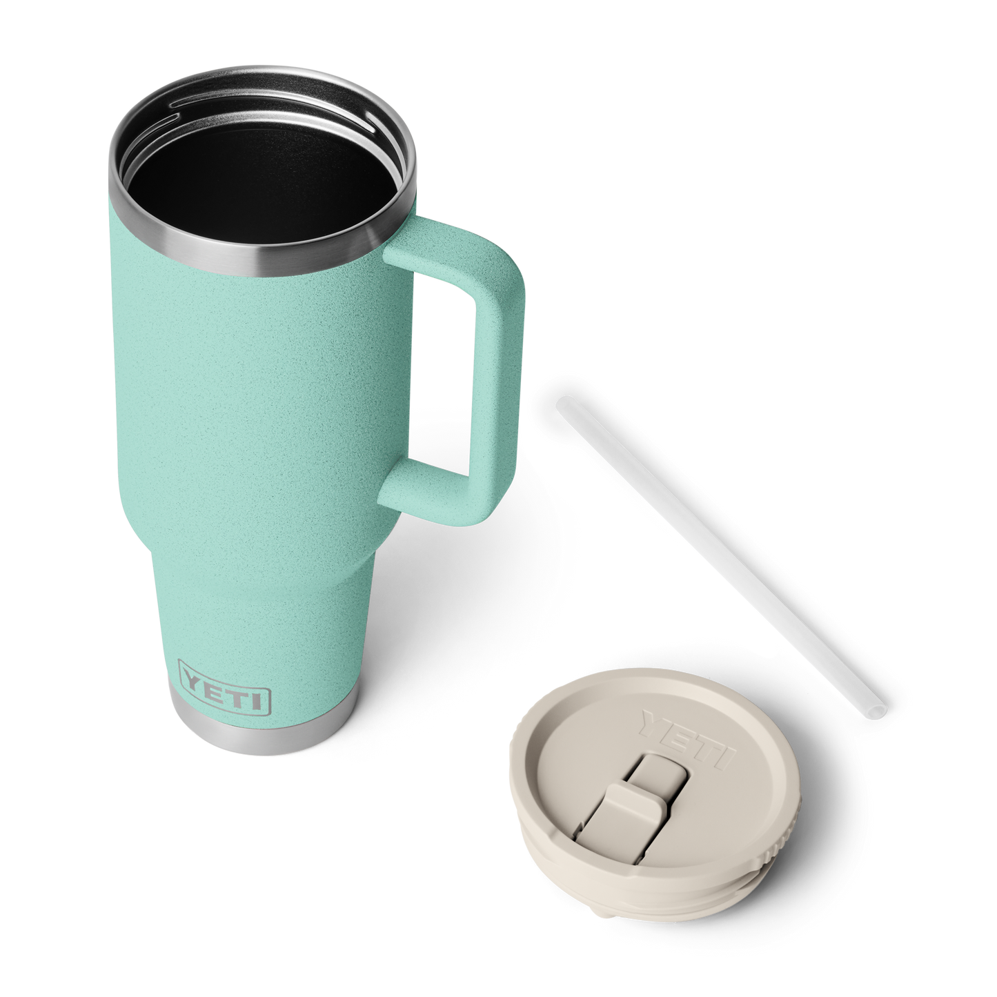 Rambler® 40 oz (1.1 L) Travel Straw Mug Sea Stone