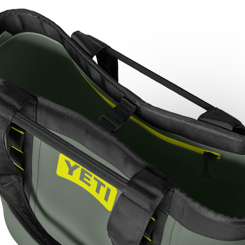 YETI Camino® 35 Carryall Camp Green/Firefly Yellow