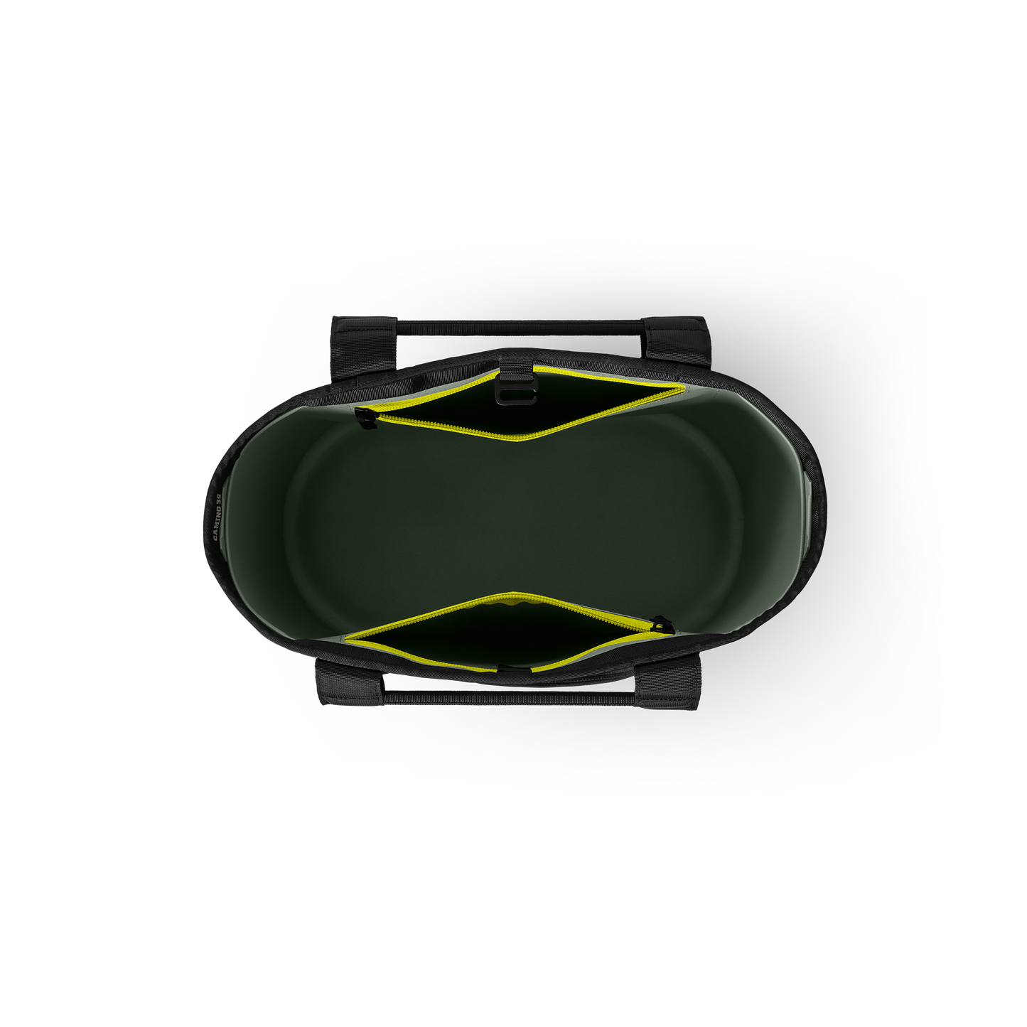 YETI Camino® 35 Carryall Camp Green/Firefly Yellow