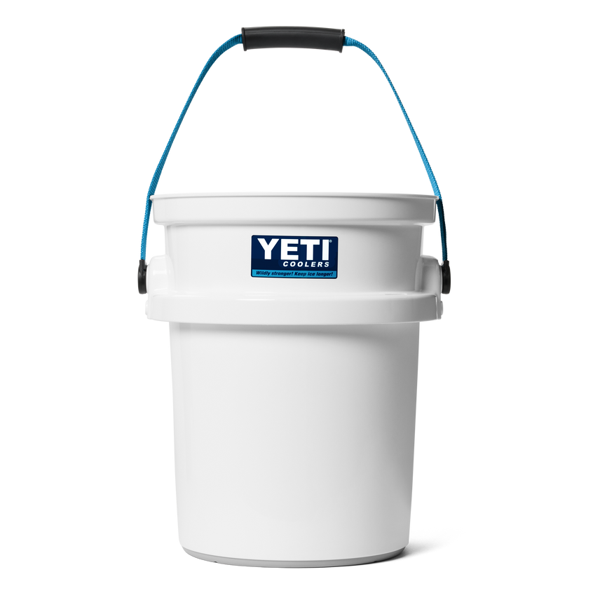 YETI LoadOut® 5-Gallon Bucket White/Blue