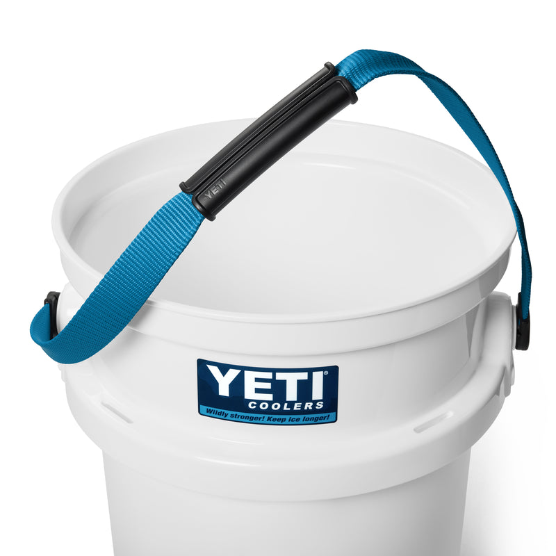 YETI LoadOut® 5-Gallon Bucket White/Blue