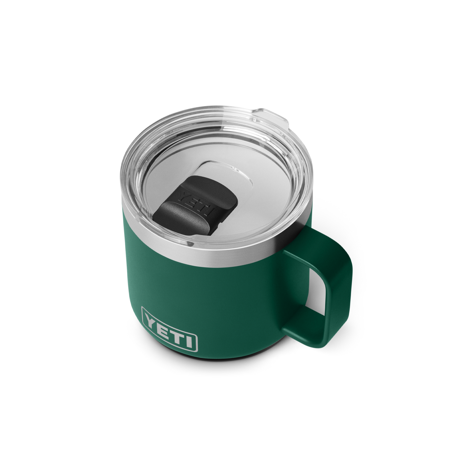Rambler® 14 oz (414 ml) Stackable Mug Black Forest Green