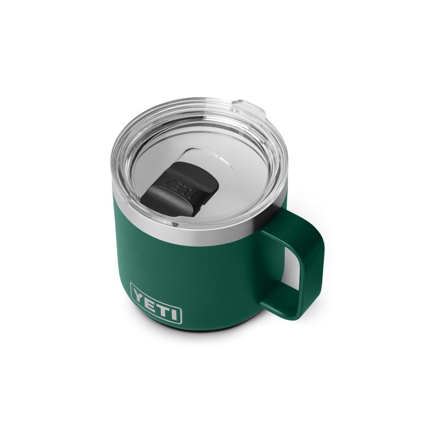 Rambler® 14 oz (414 ml) Stackable Mug Black Forest Green