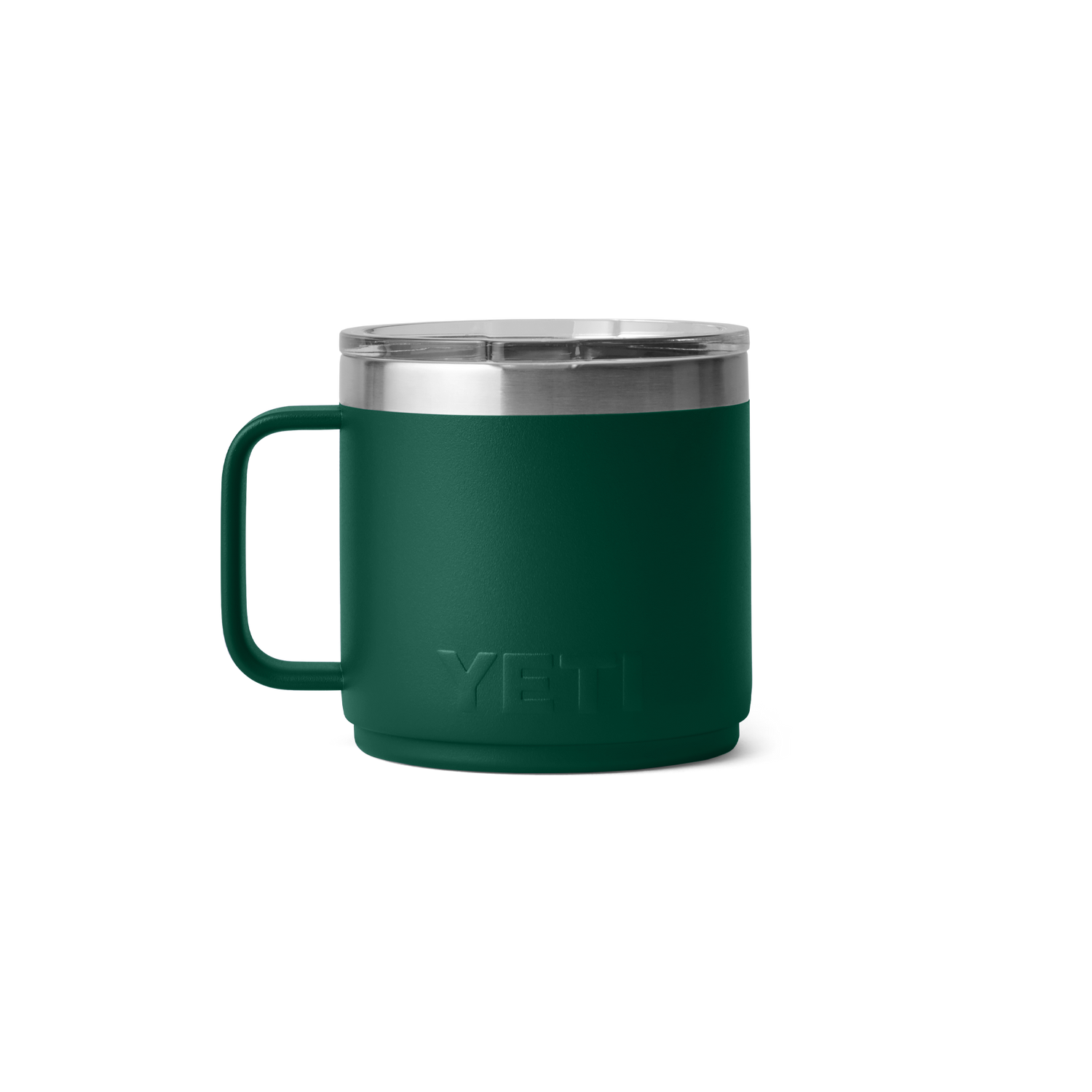 Rambler® 14 oz (414 ml) Stackable Mug Black Forest Green