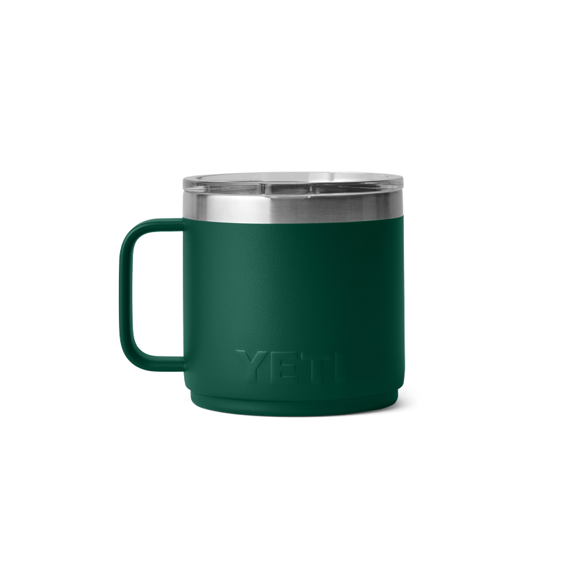 Rambler® 14 oz (414 ml) Stackable Mug Black Forest Green