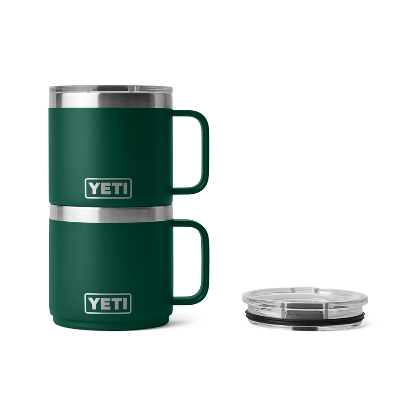 Rambler® 14 oz (414 ml) Stackable Mug Black Forest Green